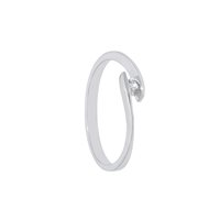 Anello Gioielleria Dossena  Donna in Oro bianco Diamante 123568CB-200